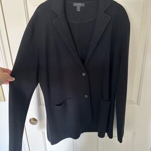 J. Crew Women's Black Sweater Blazer Jacket